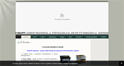 Desktop Screenshot of centrumakumulatorow.com.pl